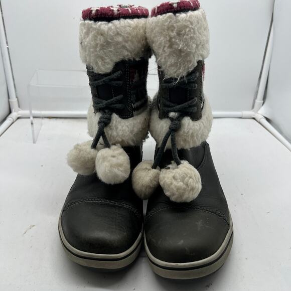 Helly Hansen Iskoras Boots Womens 7.5 Faux Fur Waterproof Leather Snow - Picture 4 of 9